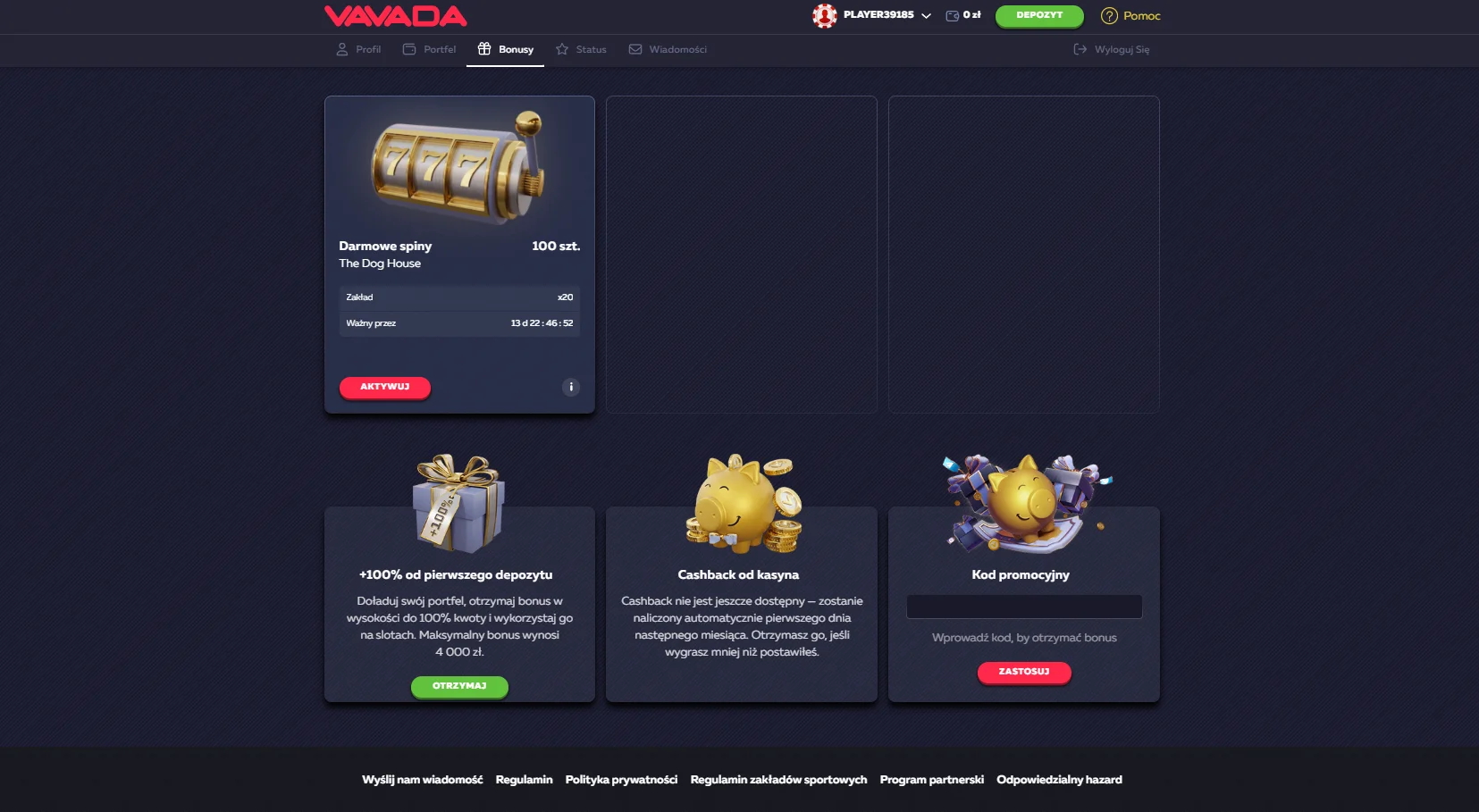 Bonusy w Vavada aplikacja – promocje dla graczy